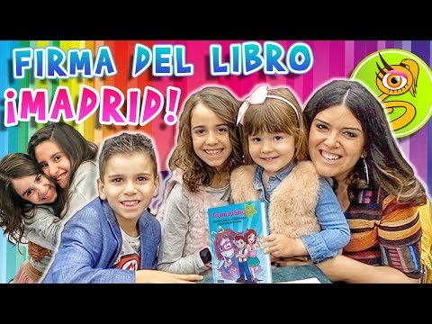 ¡PRIMERA FIRMA de LIBROS en MADRID y QUEDAMOS con ABY!