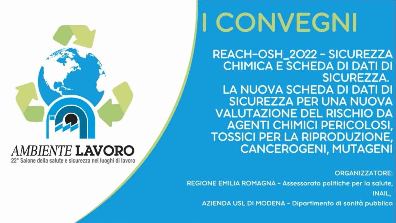 REACH OSH 2022–SICUREZZA CHIMICA E SCHEDA DI DATI DI SICUREZZA (23-11-2022)