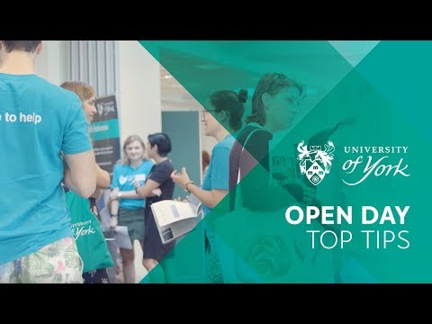 Top tips for Open Day