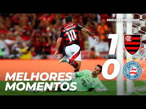 Gols e lances de Flamengo x Bahia