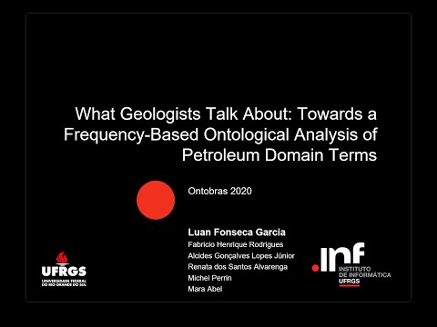ONTOBRAS 2020 - Main Track - What Geologists Talk About: Towards a Frequency-Based Ontological ...