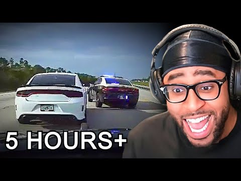 coolkid reacts to BEST OF POLICE CHASES | 5 HOUR COMPILATION
