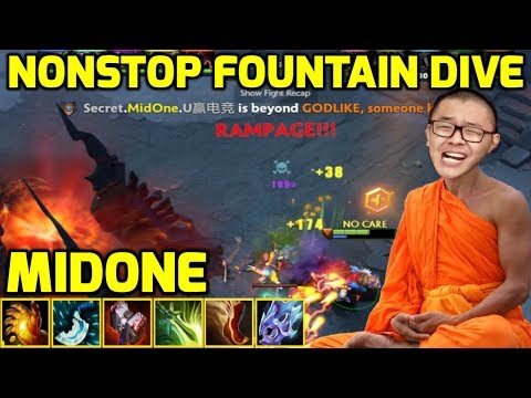 MIDONE SLARK - NONSTOP FOUNTAIN DIVE - RAMPAGE!! OMG!