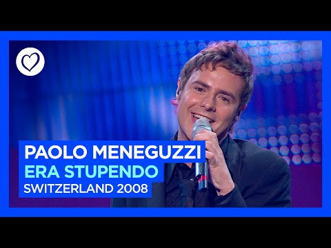 Paolo Meneguzzi - Era Stupendo (LIVE) | Switzerland 🇨🇭 | Second Semi-Final | Eurovision 2008