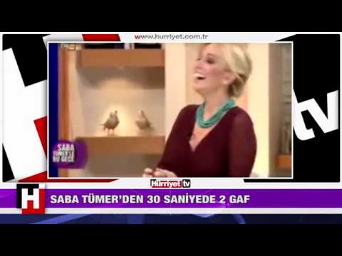 Saba Tümer: 13 saniye arayla yapmadığı gaf kalmadı