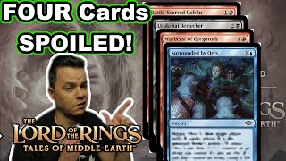 Spoiling FOUR Lord of the Rings MtG Cards!
