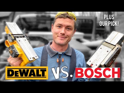 Wood Planer Battle | DEWALT D26676 vs Bosch PL1632