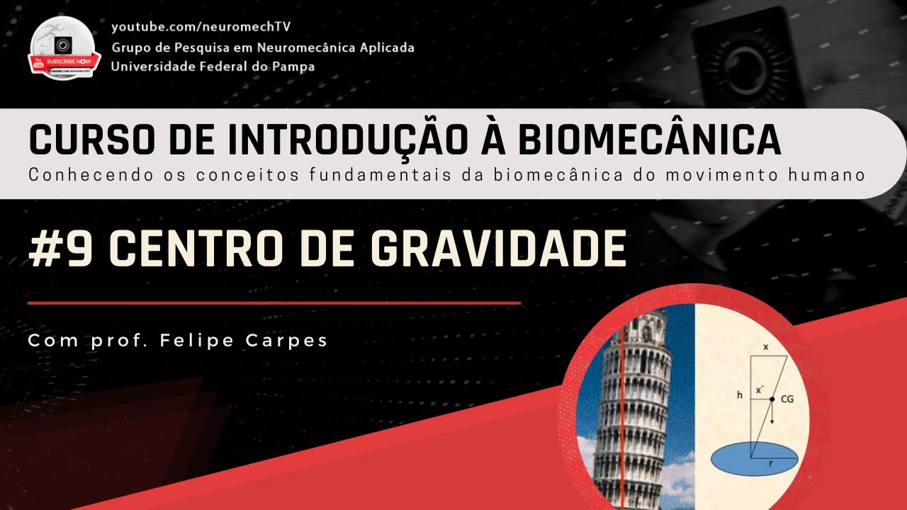 INTRODUÇÃO À BIOMECÂNICA #9 Centro de gravidade