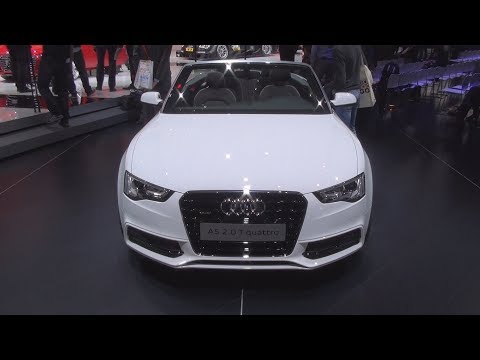 Audi A5 Cabrio 2.0 TFSI quattro Exterior and Interior