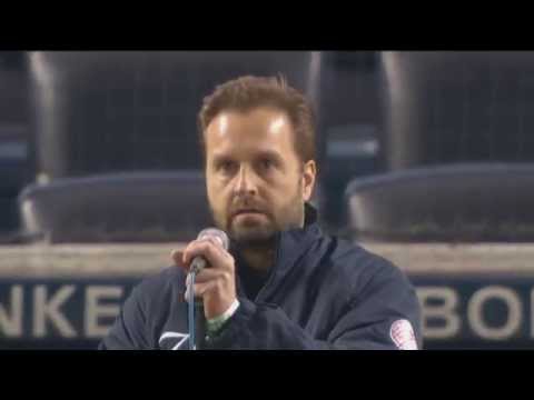 Alfie Boe Sings The Star-Spangled Banner, April 12, 2015