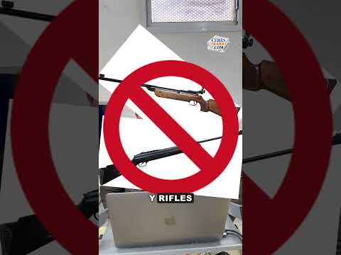 🚨 Proyectan prohibir gomeras y rifles de aire comprimido en la vía pública en Ceres.