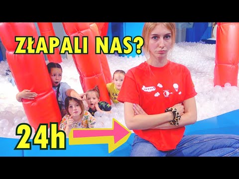 NIGHT IN THE PLAYROOM 24/7! Did They Caught Us?