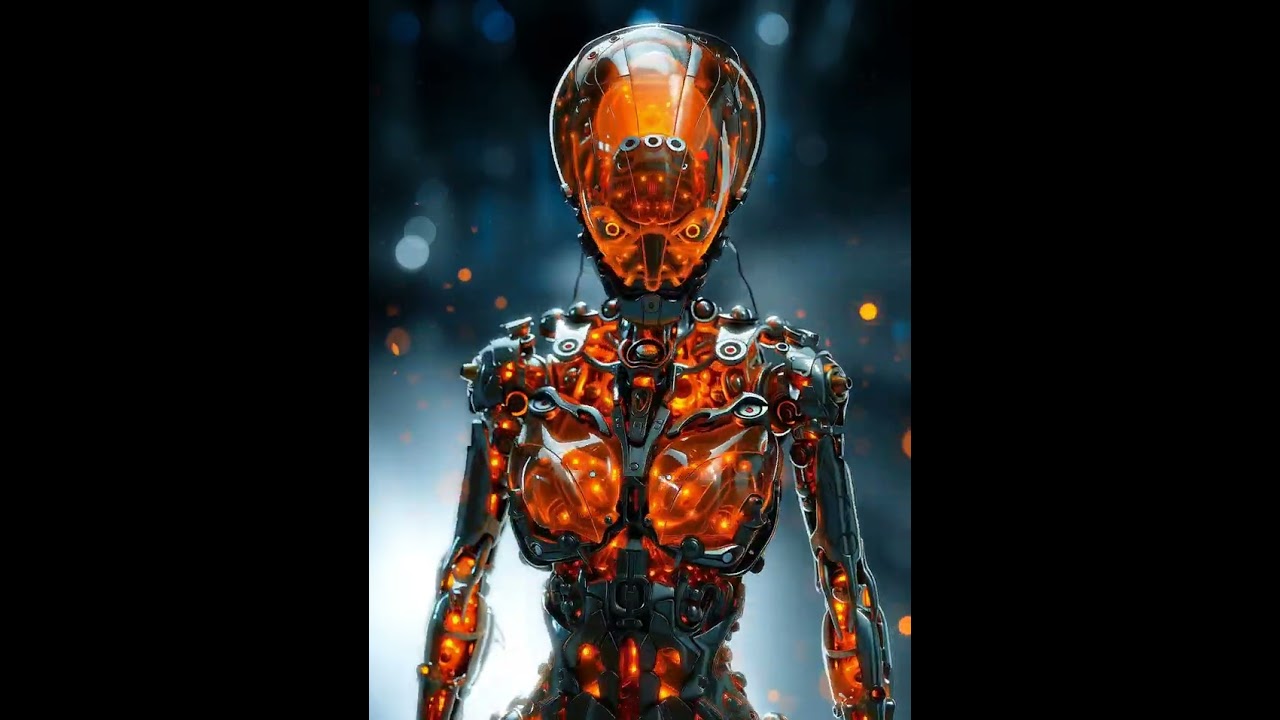 The Future is Here: A Glimpse into a Female Cyborg (Stunning Sci-Fi AI Art)