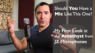 Video thumbnail for Every Studio Should Have a Mic Like This: First Look at the Amethyst by JZ Microphones by SonicScoop