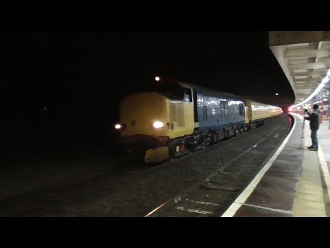 37610 3z01 Crewe - Slateford Depot 18th November 2019