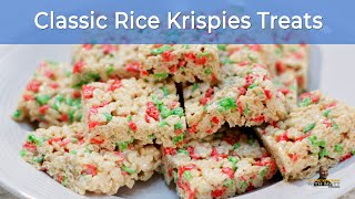 How to Make Rice Krispies Treats | Easy Classic Rice Krispie Treats Recipe | Short Version