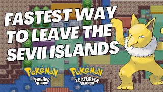 How To Leave The Sevii Islands | Pokémon Fire Red & Leaf Green Walkthrough | Fastest Way