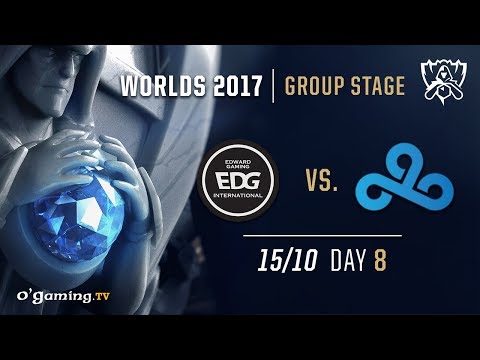 EDward Gaming vs Cloud9 - World Championship 2017 - Group Stage - Day 8 - League of Legends