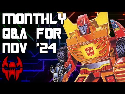What About Rodimus? Monthly Q&A for Nov. 2024