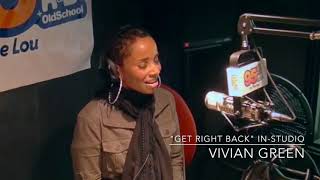 Vivian Green &quot;Get Right Back To My Baby&quot; Live Acoustic
