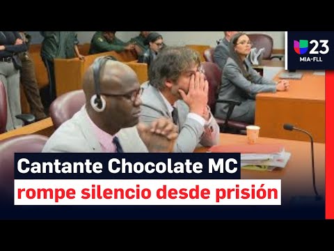 Cantante cubano Chocolate MC habla desde la cárcel de Miami-Dade