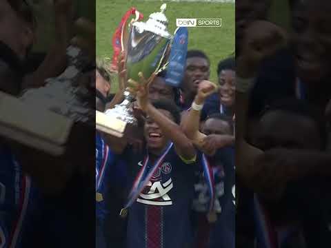 🇫🇷🏆 Le PSG soulève sa deuxième Coupe Gambardella 35 ans après (sous les yeux de Luis Campos) !