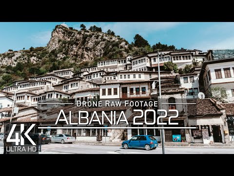 【4K】🇦🇱 Drone RAW Footage 🔥 This is ALBANIA 2022 🔥 Shkoder & More 🔥 UltraHD Stock