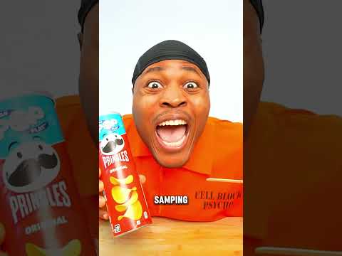 😱 Bikin Es Krim Batang dari Kaleng Pringles! 🍟🍦 #shortvideo