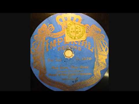 SAM LANIN ORCHESTRA Not Here, Not There (1924)