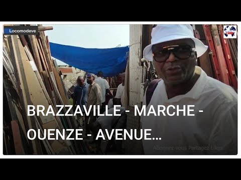 BRAZZAVILLE - MARCHE - OUENZE - AVENUE MIADEKA