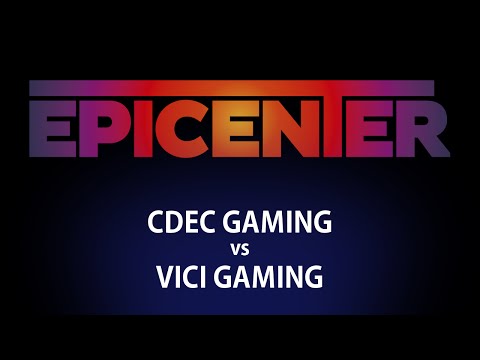 CDEC vs VG Game 2 - Epicenter CN Q - @DotaCapitalist @Motpax