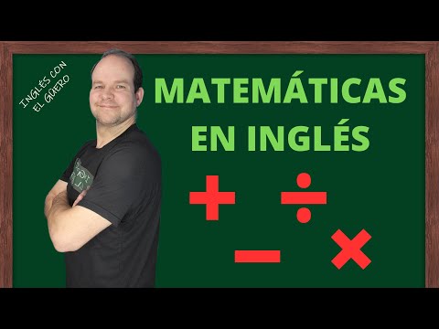 MATEMÁTICAS EN INGLÉS  |  símbolos matemáticos en inglés