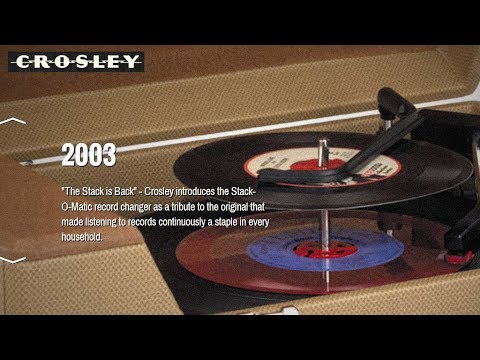 The last record changer ever made - Crosley Stack-O-Matic