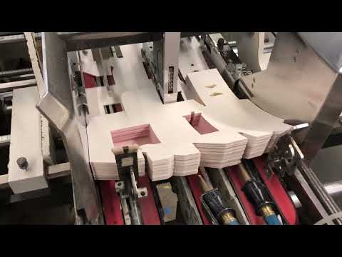 Running An Auto Bottom Carton Backwards - Bobst Alpina 110