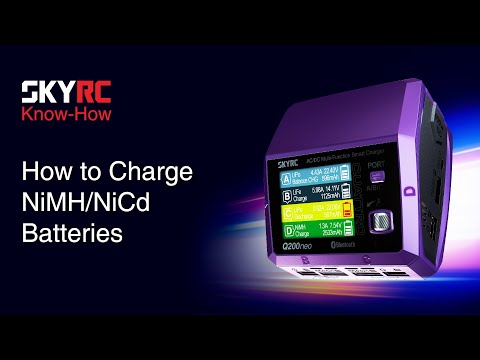 How to Charge NiMH/NiCd Batteries (Q200neo)