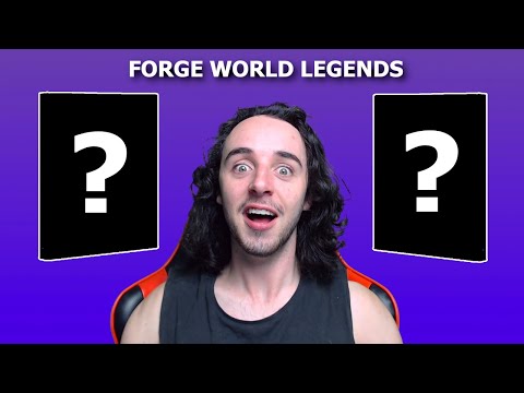 FORGE WORLD LEGENDS (*NEW*)... AND THE COMMUNITY MADE ITS OWN BOOKS?