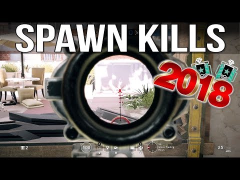 Top Ten BEST Spawn Kill Locations 2018 - Rainbow Six Siege