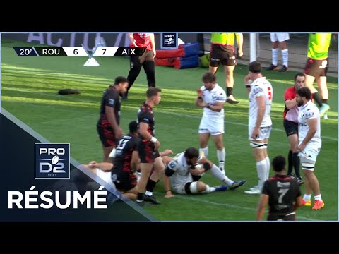 PRO D2 - Résumé Rouen Normandie Rugby-Provence Rugby: 36-12 - J27 - Saison 2021/2022