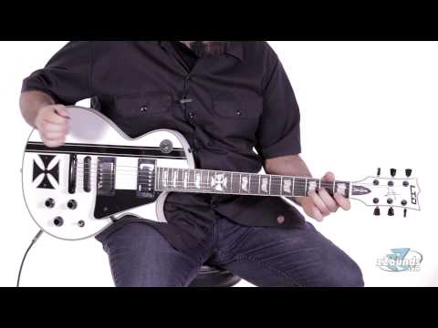 ESP LTD James Hetfield Iron Cross Electric Guitar, Snow White image 10