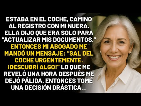 Mi abogado me escribió: “¡Tu nuera está mintiendo!” — y reveló su plan secreto para quitarme todo…