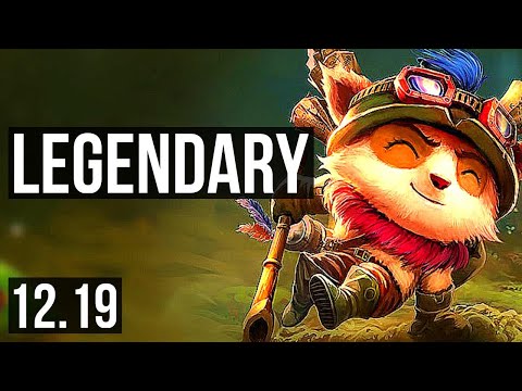 TEEMO vs MAOKAI (TOP) | Rank 3 Teemo, 17/3/14, 800+ games, Legendary | KR Grandmaster | 12.19