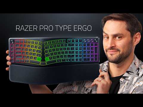 Razer Finally Got a Desk Job -  Razer Pro Type Ergo
