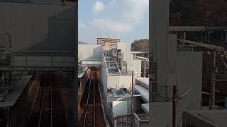 芸備線安芸矢口駅改築工事(跨線橋建立中)