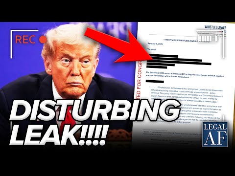 ICE LEAK Completely EXPOSES Trump's NEXT MOVE