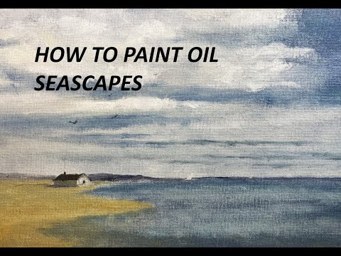 How to Paint a Simple Seascape in Oils - with Chris Petri