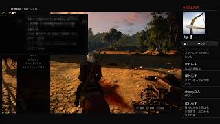 witcher3  雑談毎日配信  　コメも登録もよろ！　　登録者数毎日1人以上目標！