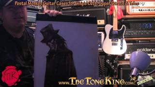 Postal Monkey Guitar Cases - Halloween Special - Using Carvin V3 Amp & Line 6 M13 Stompbox Modeler