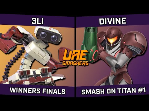3li (ROB/Pokemon Trainer) vs Divine (Samus) - Smash on Titan #1 - Winners Finals