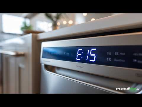 Spülmaschine Fehler E15 Bosch, Siemens, Neff, Constructa Geschirrspüler – einfach erklärt!