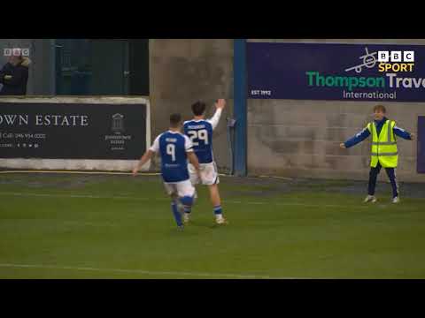 GLENAVON 3 VS GLENTORAN 1 HIGHLIGHTS 2025 IRISH PREMIERSHIP FOOTBALL